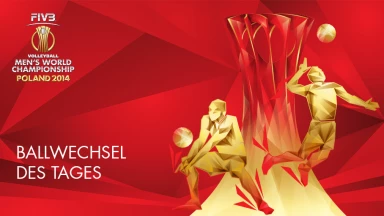 Volleyball WM der Männer 2014 - Der Ballwechsel des Tages