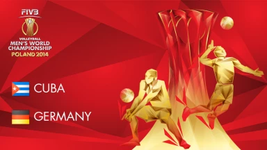 Volleyball WM der Männer 2014 - Kuba vs. Deutschland - Highlights