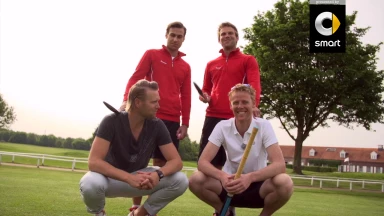 "Gold trifft Goldhoffnung" - mit der Hockey-Nationalmannschaft (Teil 3)
