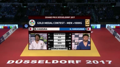 Grand Prix Düsseldorf - Finale - Kageura (JPN) vs. Harasawa (JPN)