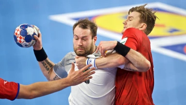 EM 2018: Brutalo-Foul gegen Steffen Fäth - Schiri entscheidet falsch!