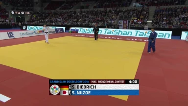 Bronze! Judoka Diedrich besorgt erste Medaille für Deutschland
