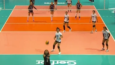 VNL: Hart umkämpfter Punkt zwischen Thailand und den Niederlanden