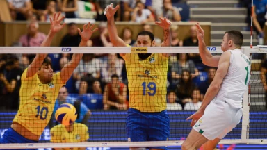 VNL: Endloser Ballwechsel - Abwehrschlacht zwischen Brasilien und Bulgarien