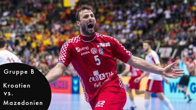 WM-Highlights: Hitziges Duell zwischen Kroatien und Mazedonien!