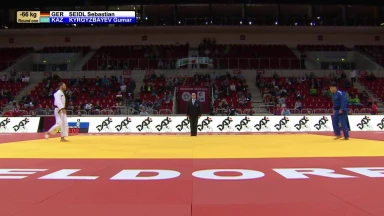 GS Düsseldorf 2019: 1. Runde -66kg: Seidl (GER) vs. Kyrgyzbayev