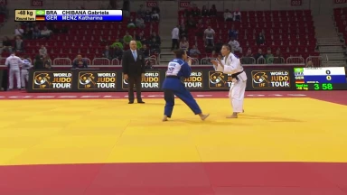 GS Düsseldorf 2019: 1. Runde -48kg: Chibana (BRA) vs. Menz (GER)