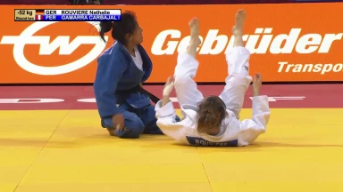 GS Düsseldorf 2019: 2. Runde -52kg: Rouviere (GER) vs. Gamarra (PER)