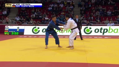 GS Düsseldorf 2019: 2. Runde -60kg: Lee (KOR) vs. Plafky (GER)