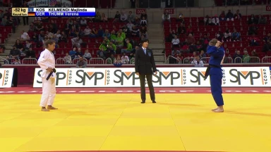 GS Düsseldorf 2019: 2. Runde -52kg: Kelmendi (KOS) vs. Thumm (GER)