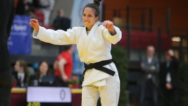 GS Düsseldorf 2019: 3. Runde -48kg: Nikolic (SRB) vs. Menz (GER)