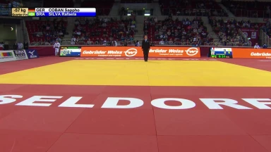 GS Düsseldorf 2019: Viertelfinale -57kg: Coban (GER) vs. Silva (BRA)
