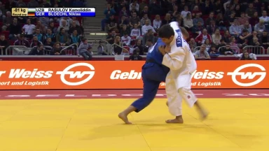 GS Düsseldorf 2019: 1. Runde -81kg - Rasulov (UZB) vs. Blöchl (GER)