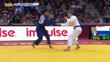 GS Düsseldorf 2019: 1. Runde -81kg - Ressel (GER) vs. Ben Ammar (TUN)