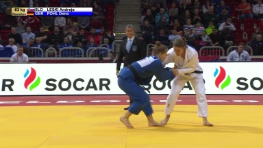 GS Düsseldorf 2019: 2. Runde -63kg - Leski (SLO) vs. Pohl (GER)