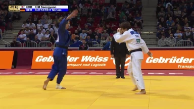 GS Düsseldorf 2019: Viertelfinale -70kg - Butkereit (GER) vs. Kim (KOR)