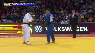 GS Düsseldorf 2019: Trostrunde -73kg - Shavdatuashvili (GEO) vs. Zingg (GER)