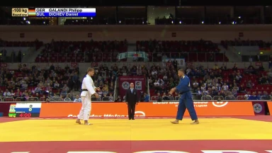 GS Düsseldorf 2019: 1. Runde -100kg: Galandi (GER) vs. Dichev (BUL)