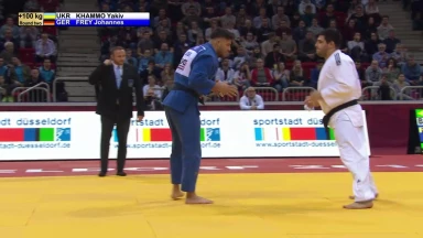 GS Düsseldorf 2019: 1. Runde +100kg: Khammo (UKR) vs. Frey (GER)