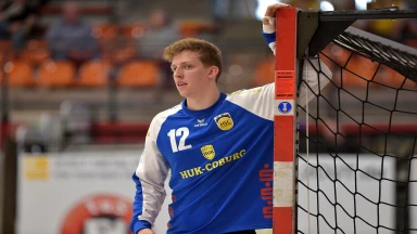 2. HBL: Coburgs Torwart Poltrum macht es wie ein Quarterback