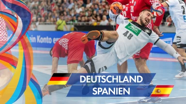 EM der Männer: Gruppe C - Spanien vs. Deutschland