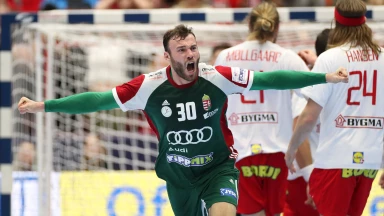 EM der Männer: Empty Goal! Dänemark glücklos, Ungarn treffsicher