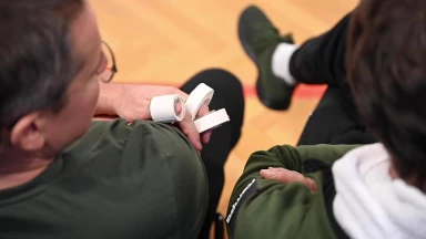 200 Tape-Rollen! DHB-Physios schwitzen für den deutschen Erfolg