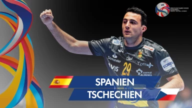 EM der Männer: Hauptrunde Gruppe I - Spanien vs. Tschechien