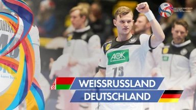 EM der Männer: Hauptrunde Gruppe I - Weißrussland vs. Deutschland