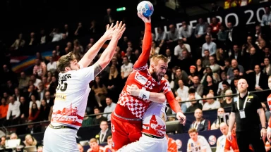 EM der Männer: Highlights - Kroatien setzt sich gegen kämpfende Österreicher durch