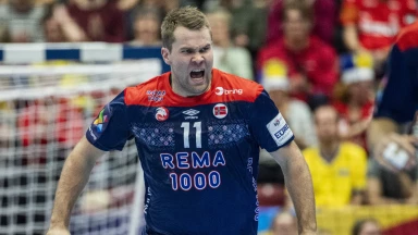 EM der Männer: Norwegens Overby startet mit Kunstwurf in Schweden-Duell