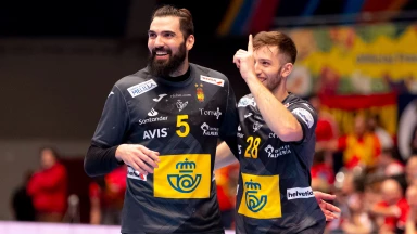 Handball-EM 2020: Absurde Torvorlage! Spaniens Gomez mit dem Assist des Turniers