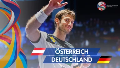EM der Männer: Hauptrunde Gruppe I - Österreich vs. Deutschland