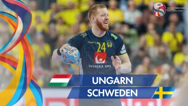 EM der Männer: Hauptrunde Gruppe II - Ungarn vs. Schweden