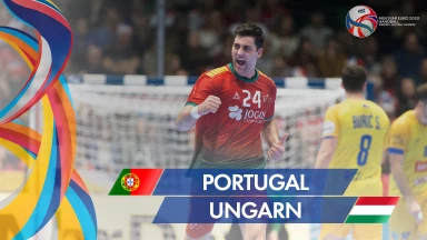 EM der Männer: Hauptrunde Gruppe II - Portugal vs. Ungarn