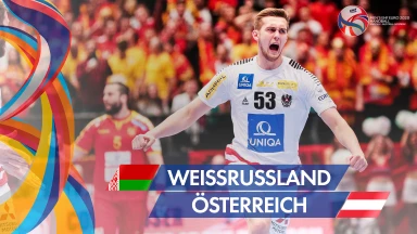 EM der Männer: Hauptrunde Gruppe I - Weißrussland vs. Österreich