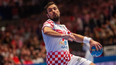 EM der Männer: Kroatiens Horvat überlistet Norwegen mit starkem Heber