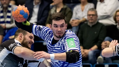 2. HBL: Krasser Schlagwurf in den Winkel von Lübeck's Schuldt