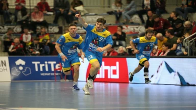 2. HBL: Ankle Breaker! Beckmann lässt Gegenspieler aus Aue alt aussehen