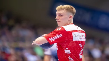 2. HBL: Direkt Rot! Noah Beyer verwandelt Gegenstoß trotz Foul