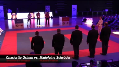 Deutsche Karate Meisterschaften 2020: Kumite Damen bis 68kg