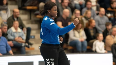 HBF: Ganz lässig! Leverkusens Fehr mit dem One-Hand-Catch