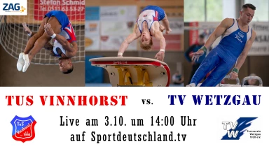 DTL: 1. Bundesliga Männer B: TuS Vinnhorst vs.TV Schwäbisch Gmünd-Wetzgau