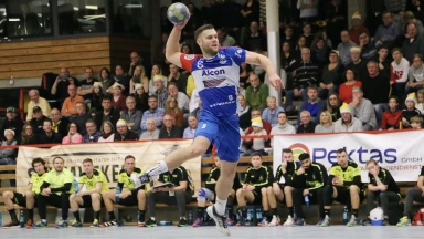 2. HBL: Feiner Dreher! Großwallstadts Eisenträger wird mit 6 Toren zum Sieggarant in Emsdetten