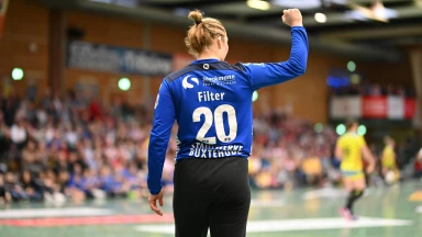 HBF: Wie die Krake! Katharina Filter sichert Buxtehude mit ihrer Parade den Sieg