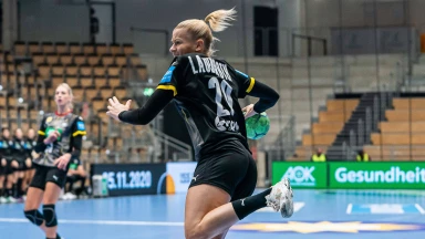 Starker Aktion gegen Rumänien! Naidzinavicius mit No-Look-Pass auf Lauenroth