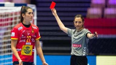 Videobeweis, Rote Karte, vergebener 7-Meter! Kuriose Schlussminute zwischen Spanien und Schweden