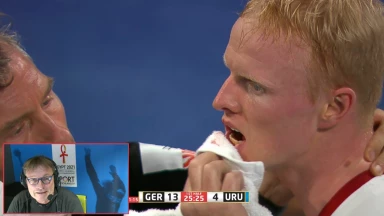 Volltreffer ins Gesicht! Firnhaber wird ausgeknockt