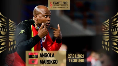 Angola vs. Marokko: Spiel um Platz 29/30: Handball-WM 2021