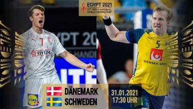 Dänemark vs. Schweden: Finale: Handball-WM 2021